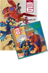 oBigHero6 tvenna -  þrautabók og krakkakilja 